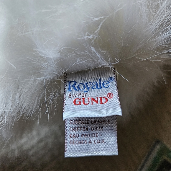 Royale Tissue White Persian Cat Plush Made by Gund - Picture 6 of 9